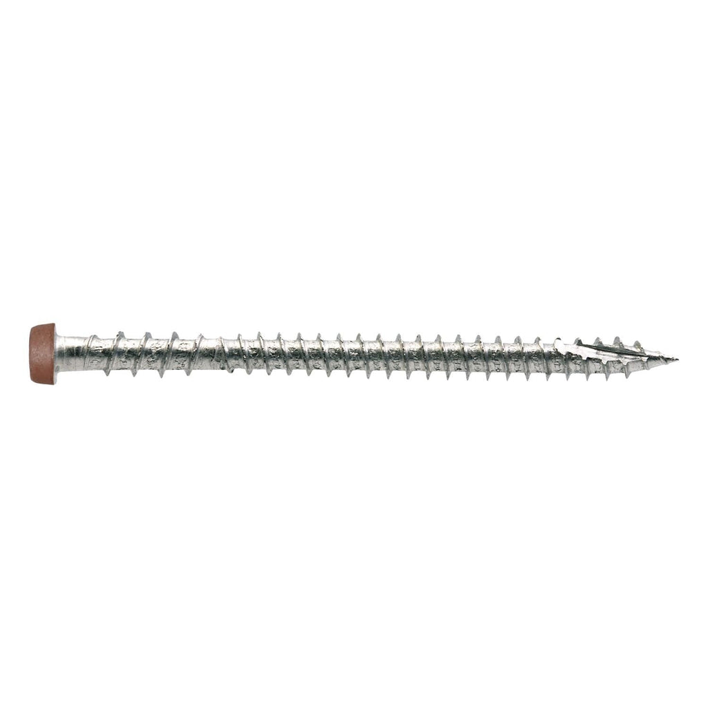 Simpson Strong-Tie DCU234S316RD Deck-Drive DCU COMPOSITE Screw (Collated), #10 x 2-3/4-in. Type 316, Red, 1000-Pack