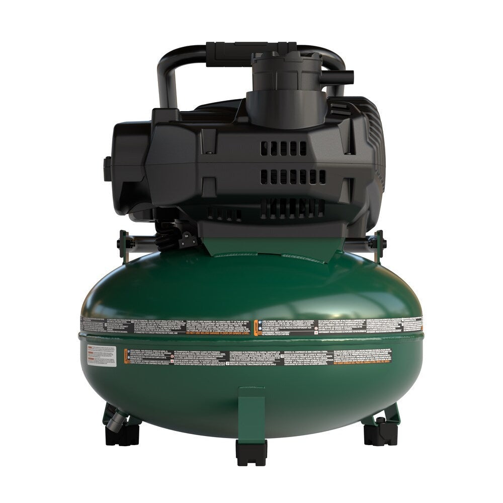 Rolair PRO Series 6-Gallon 200-PSI 4.0-SCFM Oil-Free Portable Pancake Air Compressor (PS200PC)