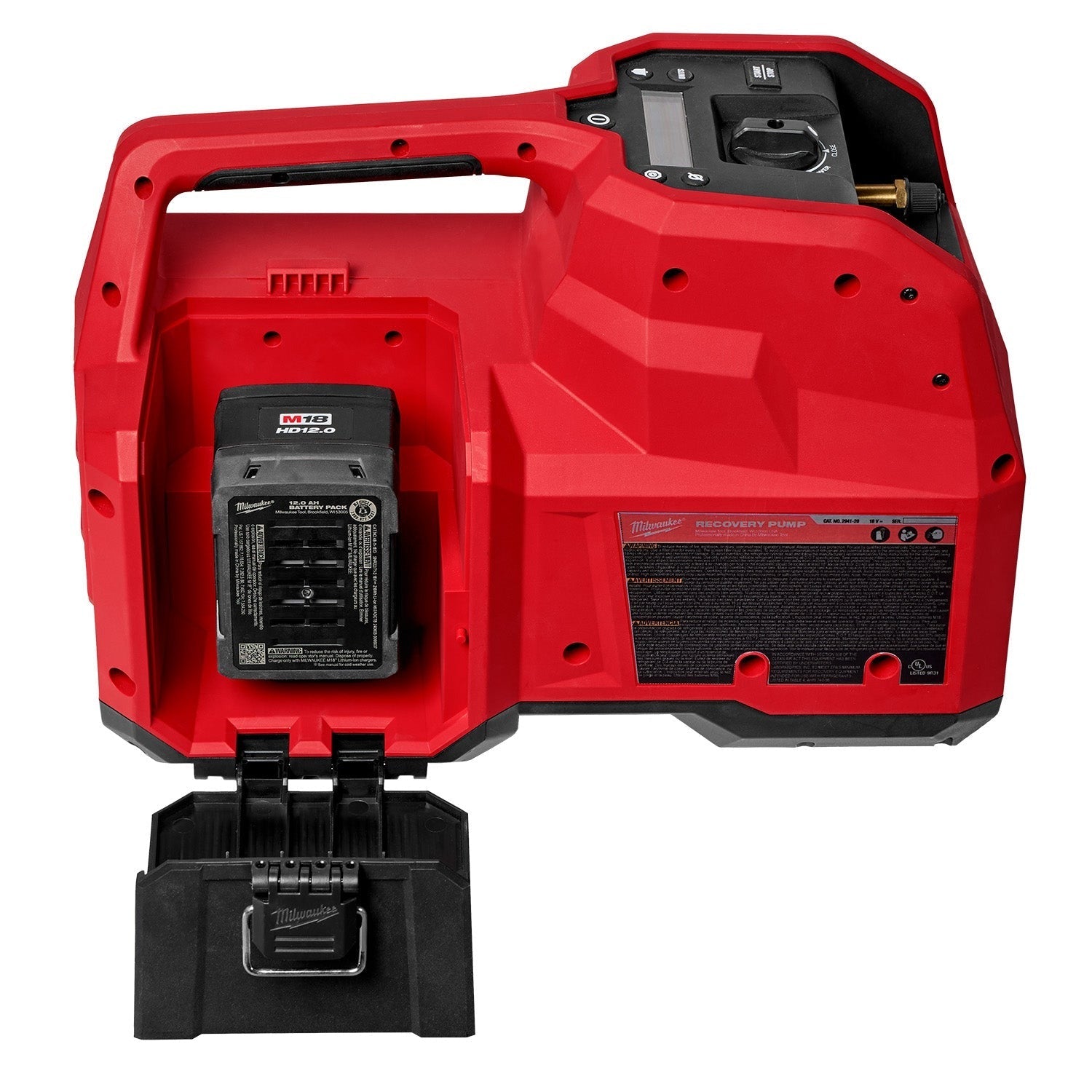 Milwaukee 2938-21 M18 Brushless Refrigerant Recovery Machine