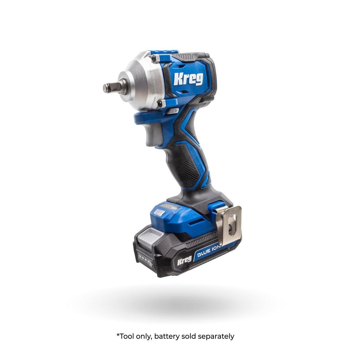 Kreg 20V Ionic Drive 3/8-in. Cordless Compact Impact Wrench, Tool Only (KPTCWR375B)