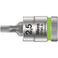 Wera 8740 A Zyklop Bit Socket, 1/4-in. Drive, 2.5x28-mm.