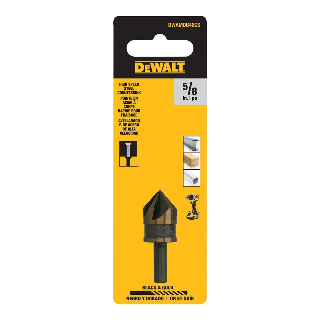 DeWALT DWAMDB40CS 5/8-in. High-Speed Steel Countersink