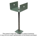Simpson Strong-Tie PPBF66 PPBF Adjustable Porch Post Base for 6x6