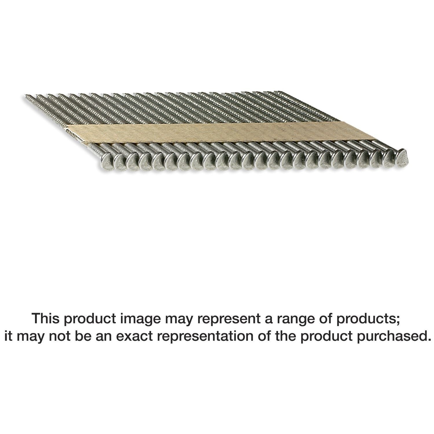 Simpson Strong-Tie S10A325T31 31°–34° Paper Tape, Clipped Head, Ring-Shank Nail, 3-1/4-in. Type 304, 1000-Pack
