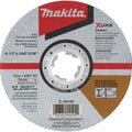 Makita E-00446 X-LOCK 4-1/2" x .045" x 7/8" Type 1 General Purpose 60 Grit Thin Cut"â€ ̃Off Wheel for Metal and Stainless Steel Cutting