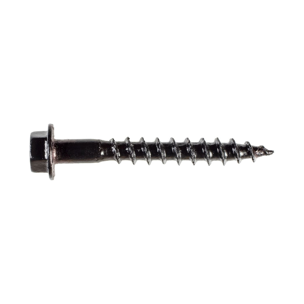 Simpson Strong-Tie SD10112DBBR50 Outdoor Accents Connector Screw, #10 x 1-1/2-in. Double-Barrier Coating, Black, 50-Pack