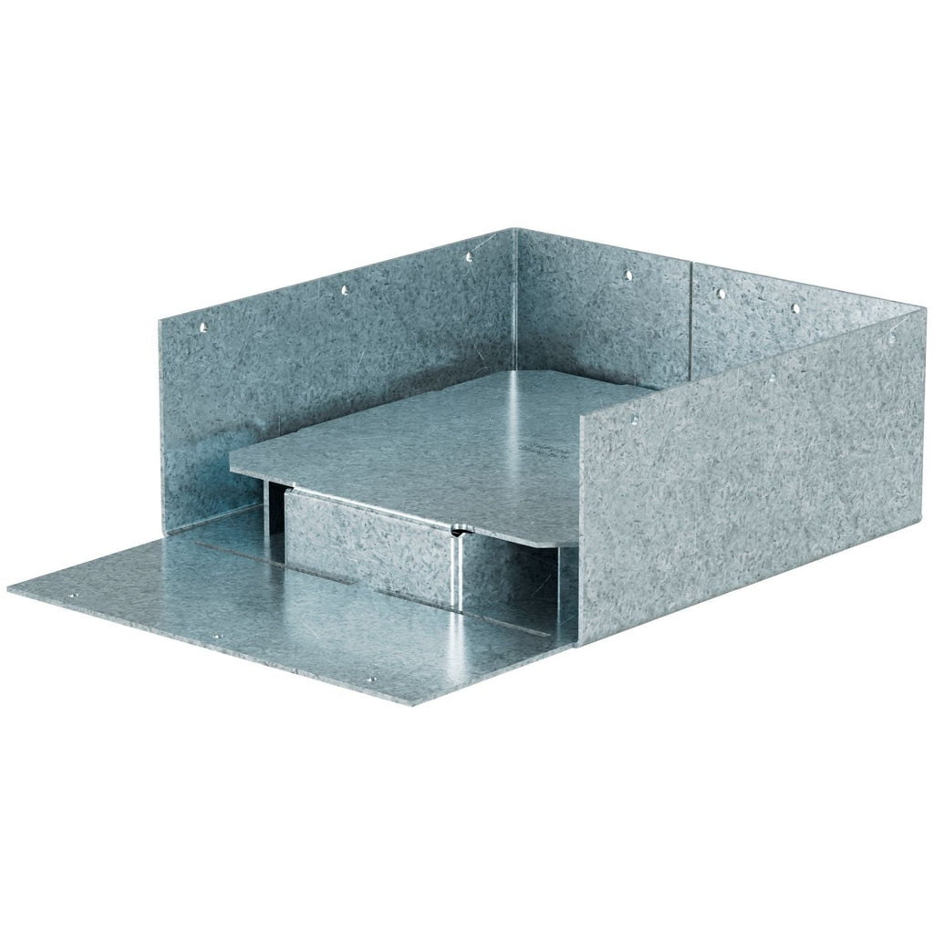 Simpson Strong-Tie ABW7-7Z ABW ZMAX Galvanized Adjustable Standoff Post Base for 7-1/8-in. x 7-1/8-in. Post