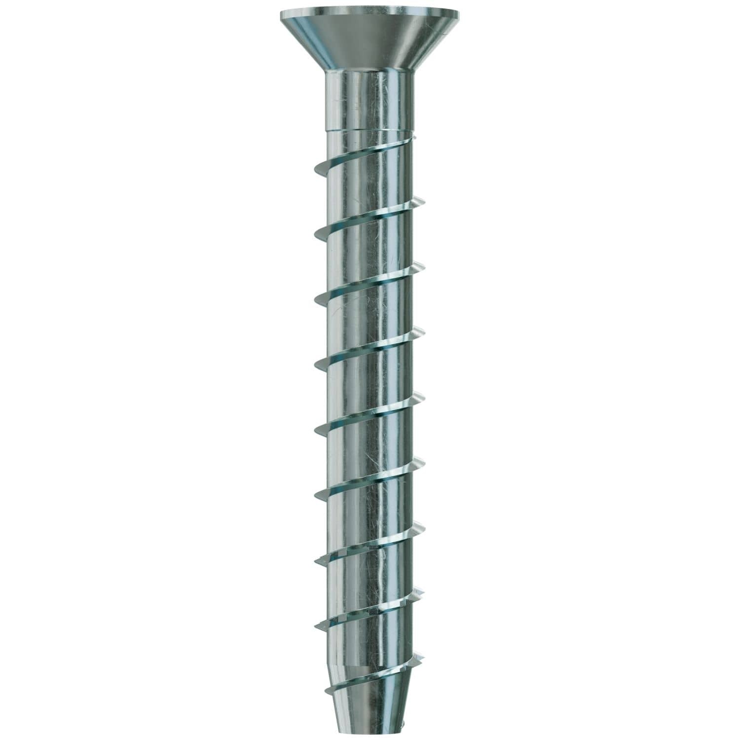 Simpson Strong-Tie THD37300CS Titen HD 3/8-in. x 3-in. Zinc-Plated Countersunk Head Heavy-Duty Screw Anchor, 50-Pack