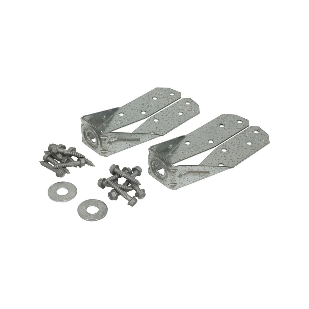 Simpson Strong-Tie DTT2Z-SDS2.5 DTT2Z ZMAX Galvanized Deck Tension Tie for 2x with 2-1/2-in. SDS Screws