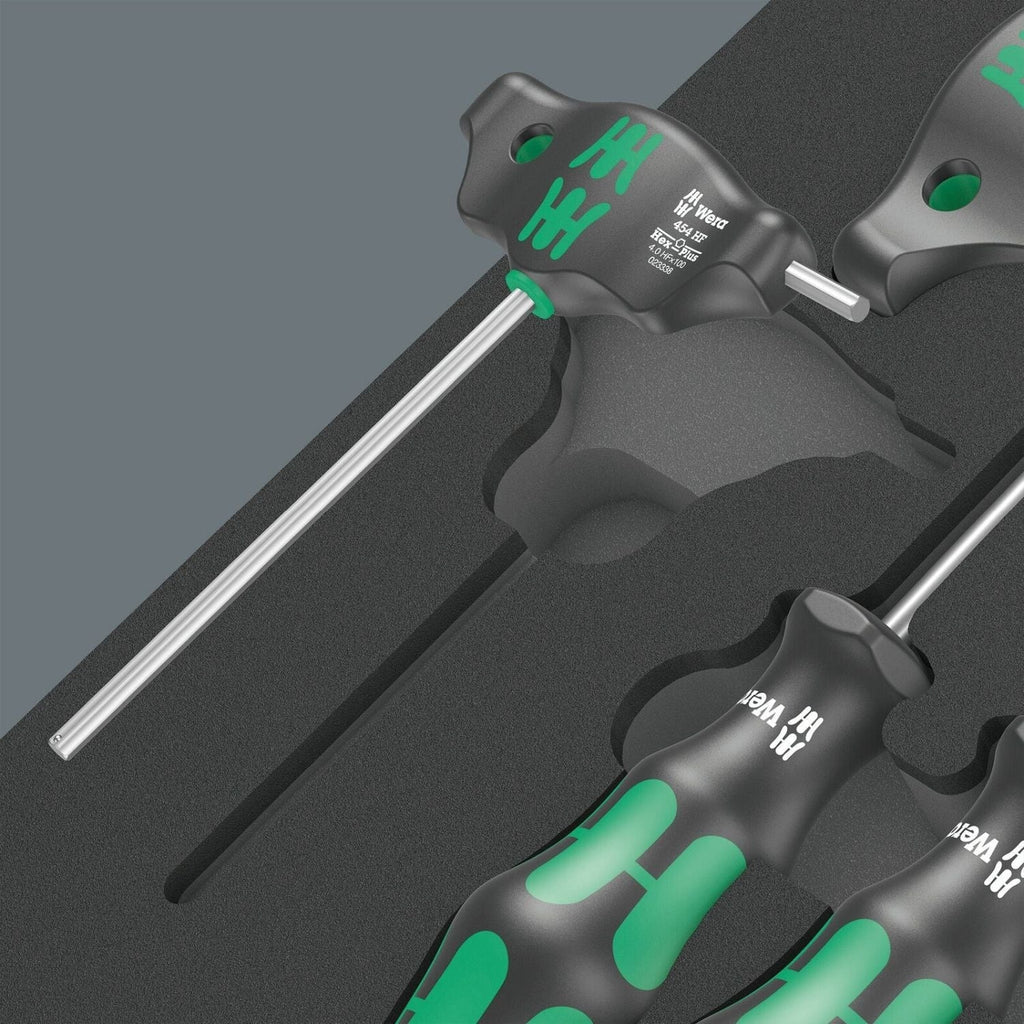 Wera 9713 Foam Insert Hex Screwdriver Set 1, 12-Pieces