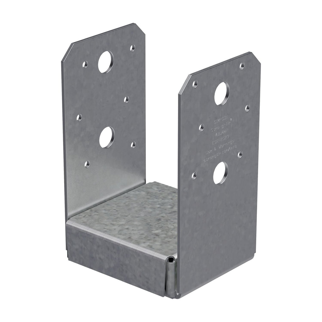 Simpson Strong-Tie ABU44RZ ABU ZMAX Galvanized Adjustable Standoff Post Base for 4x4 Rough