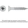 Simpson Strong-Tie T08J100FX-RP20 Marine Screw, Flat Head, #8 x 1-in. #2 Phillips Drive, Type 316, 20-Pack