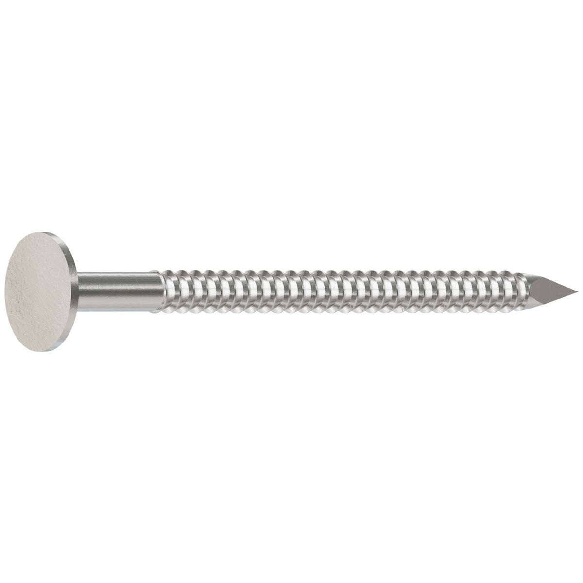 Simpson Strong-Tie S611ARNB Roofing Nail, Annular Ring Shank, 2-in. x .120-in. Type 304 Stainless Steel, 25-lb.