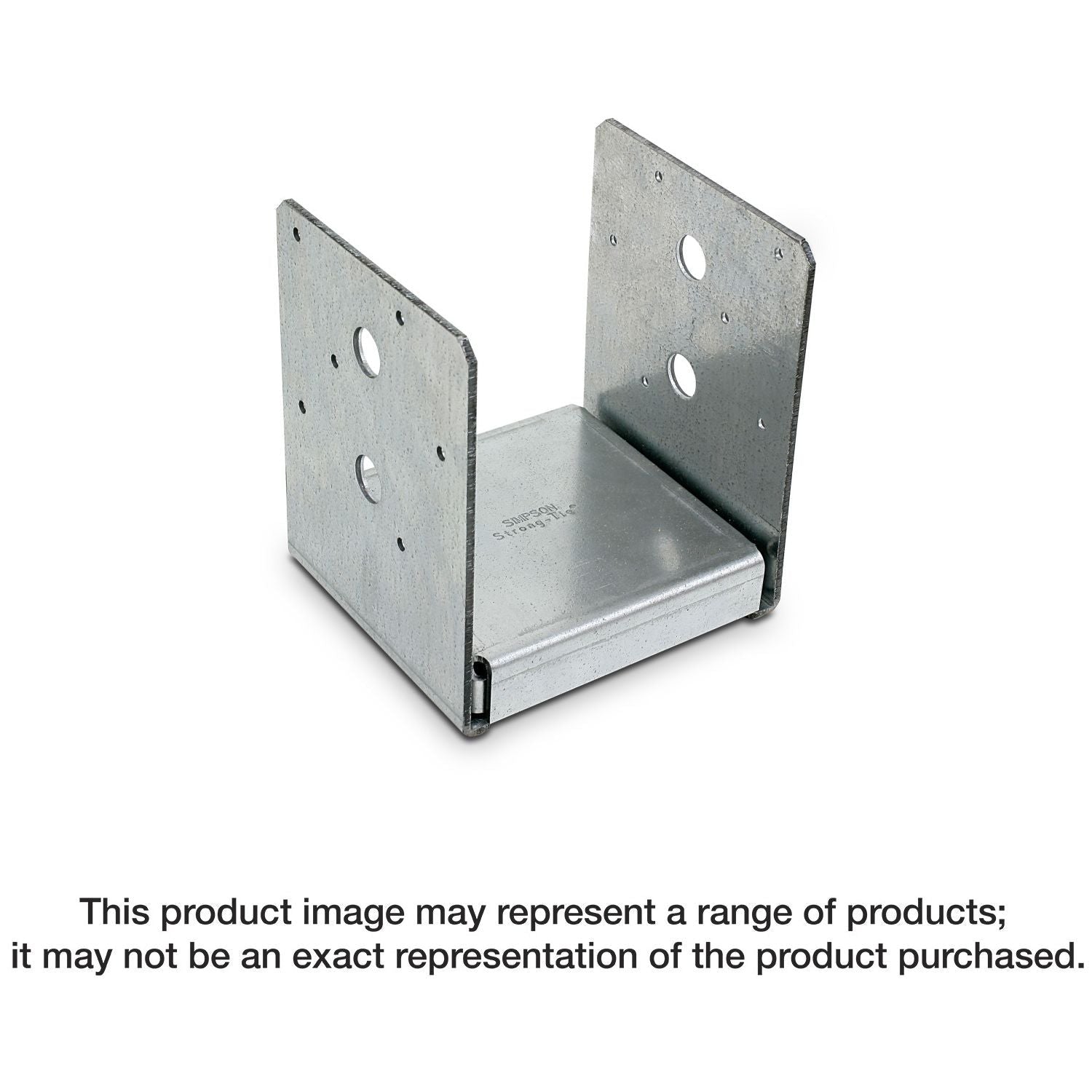 Simpson Strong-Tie ABU5-6Z ABU ZMAX Galvanized Adjustable Standoff Post Base for 5-1/8-in. x 6-in. Engineered Lumber