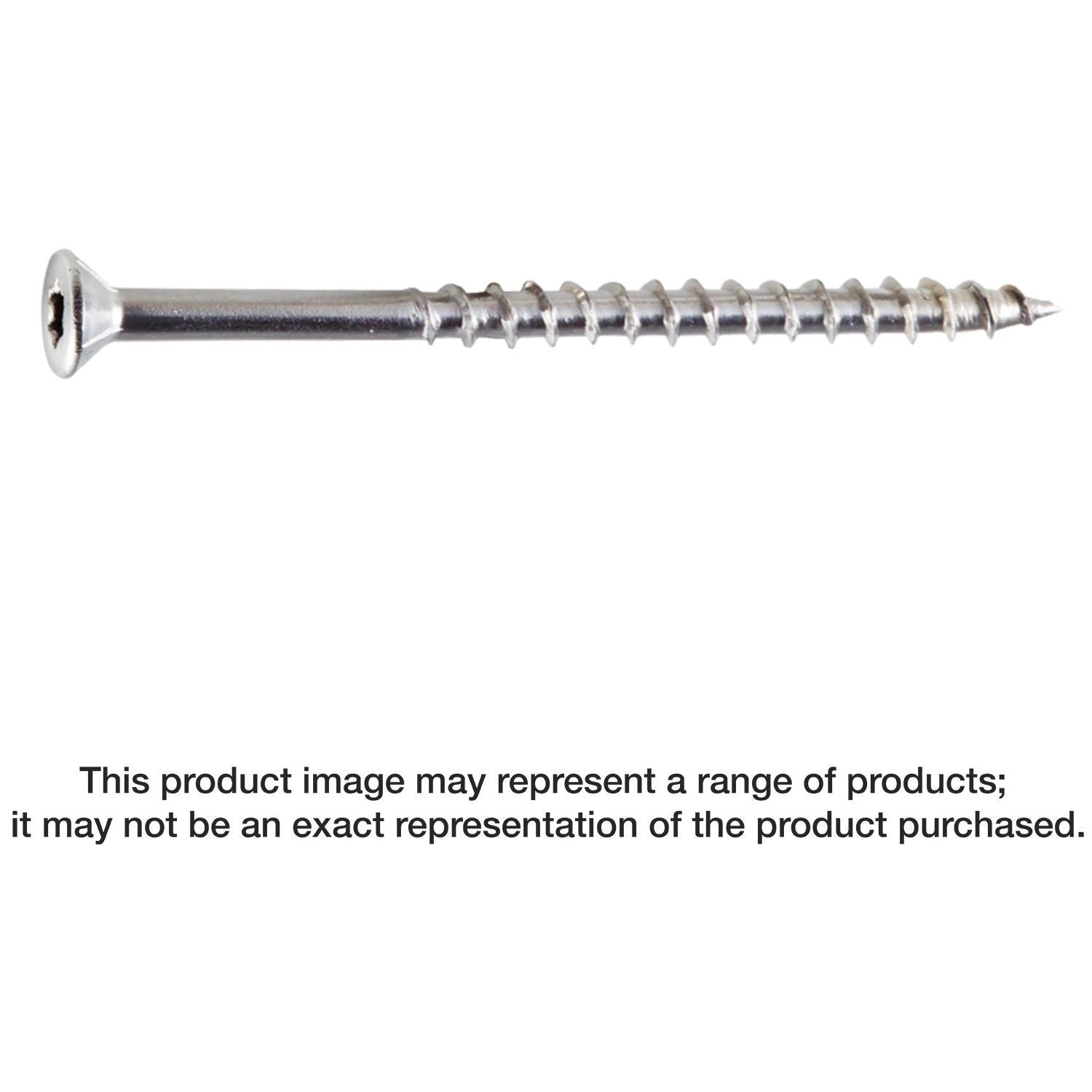 Simpson Strong-Tie S12350WP1 Strong-Drive DWP WOOD SS Screw, #12 x 3-1/2-in. T27, Flat Head, Type 305, 1-lb.