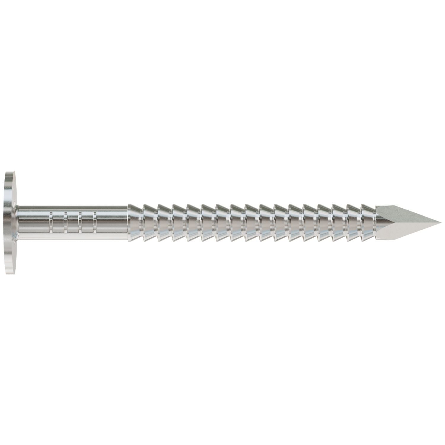 Simpson Strong-Tie S11A150RNBP 15° Wire Coil, Full Round Head, Ring-Shank Roofing Nail, 1-1/2-in. Type 304, 600-Pack