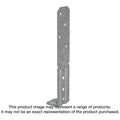 Simpson Strong-Tie SSP SSP 18-Gauge Galvanized Single Stud Plate