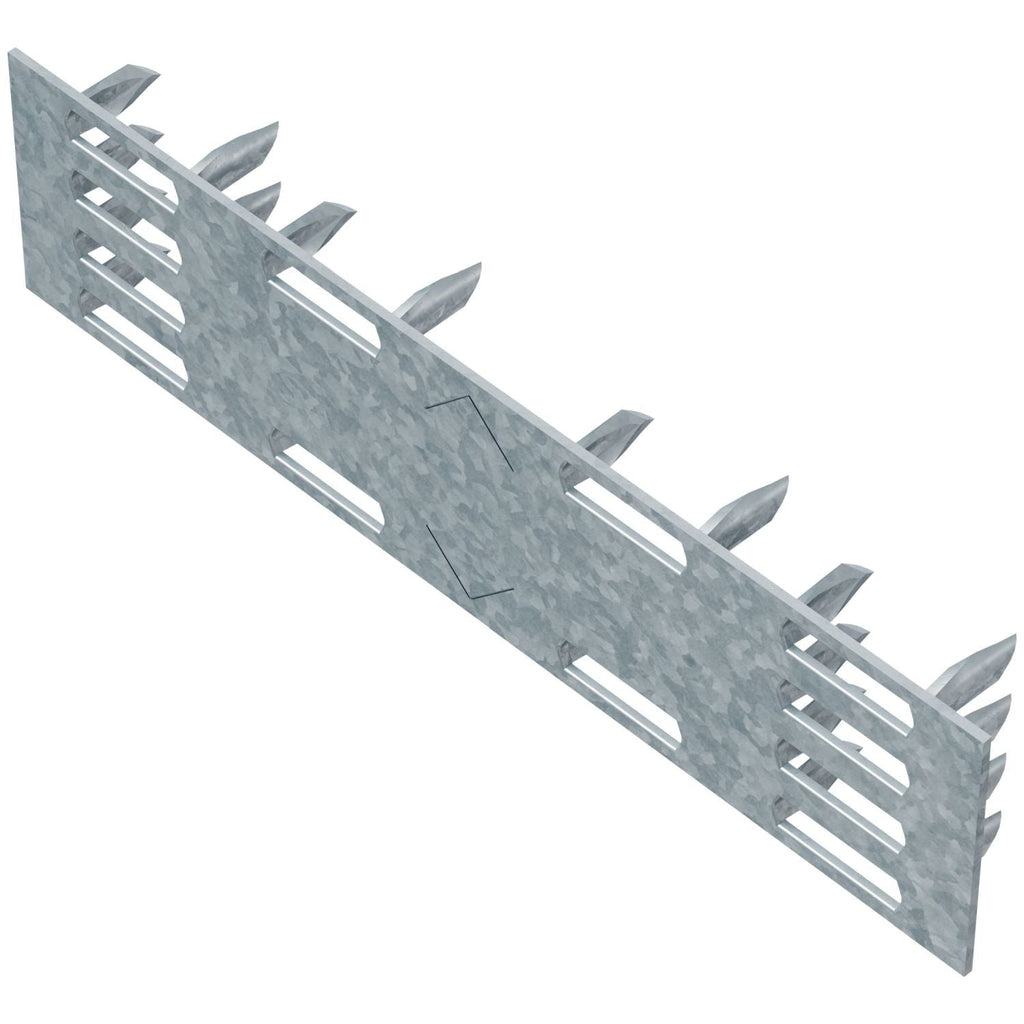 Simpson Strong-Tie MP14 MP 1-in. x 4-in. 20-Gauge Galvanized Mending Plate