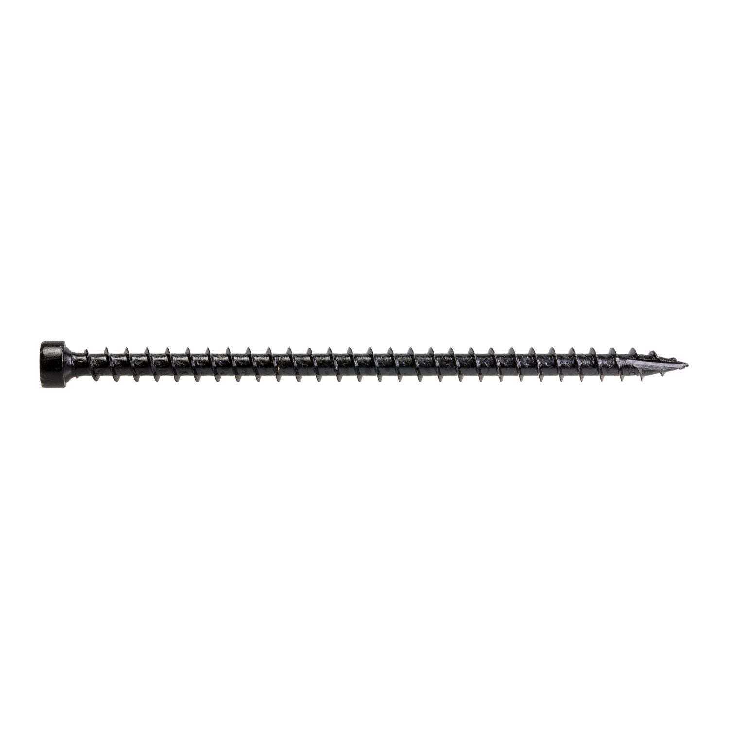 Simpson Strong-Tie SDWC15450-KT Strong-Drive SDWC TRUSS Screw, .155-in. x 4-1/2-in. T30 6-Lobe E-coat, Black, 50-Pack