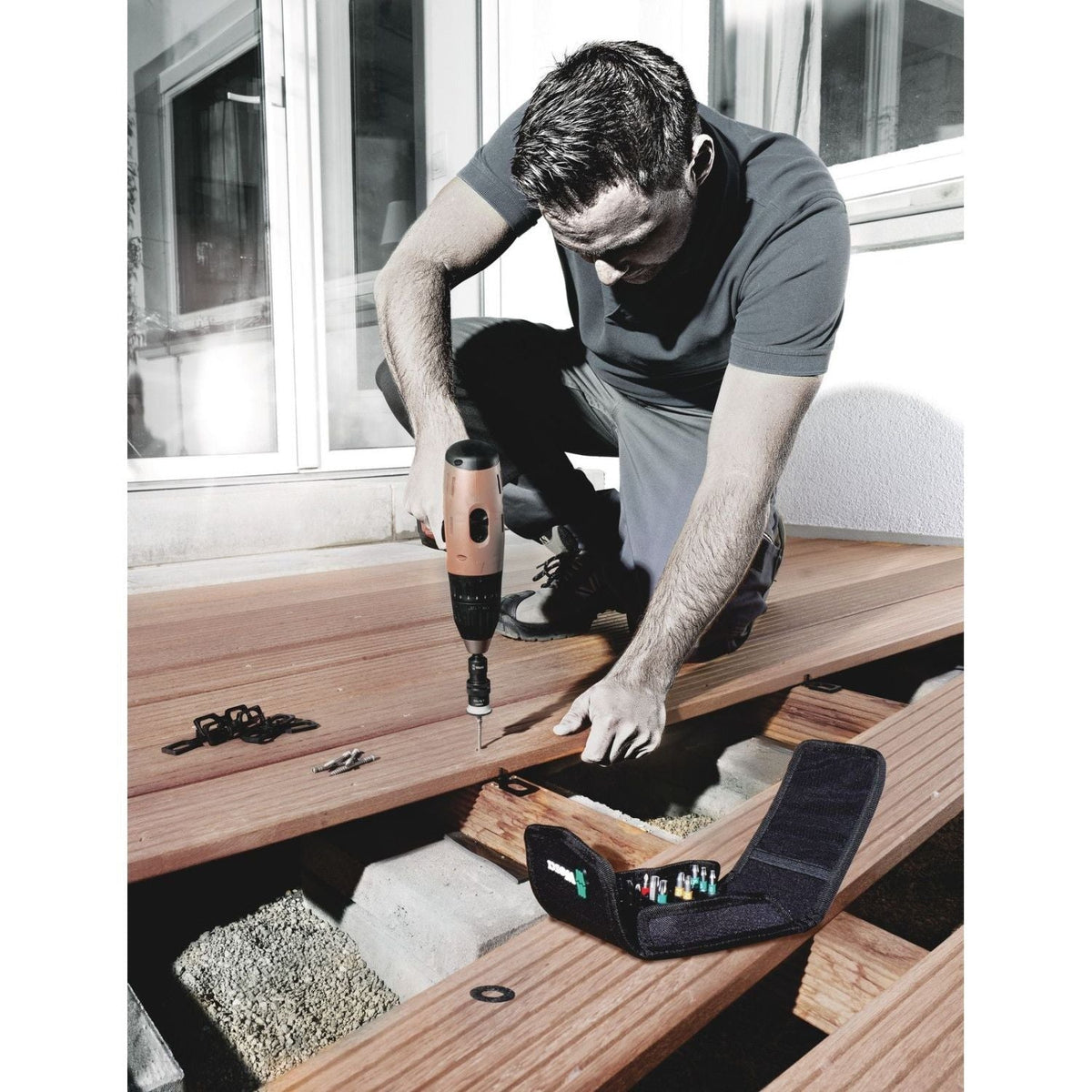 Wera Patio Construction Set T 1, 17-Pieces
