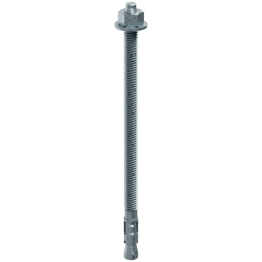 Simpson Strong-Tie STB2-37700MGF50 Strong-Bolt 2, 3/8-in. x 7-in. Mechanically Galvanized Wedge Anchor, Fully Assembled, 50-Pack