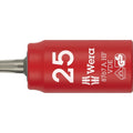 Wera 8767 A VDE Hf Torx Zyklop Bit Socket, Insulated, With 1/4-in. Drive, With Holding Function, Torx 25x36-mm.