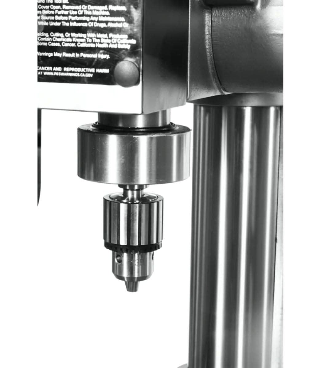 JET 354250 JDPE-20EVS-PDF 1-1/4-Inch Drilling Capacity, 2HP, 115V, 1Ph Electronic Variable Speed Drill with Power Downfeed