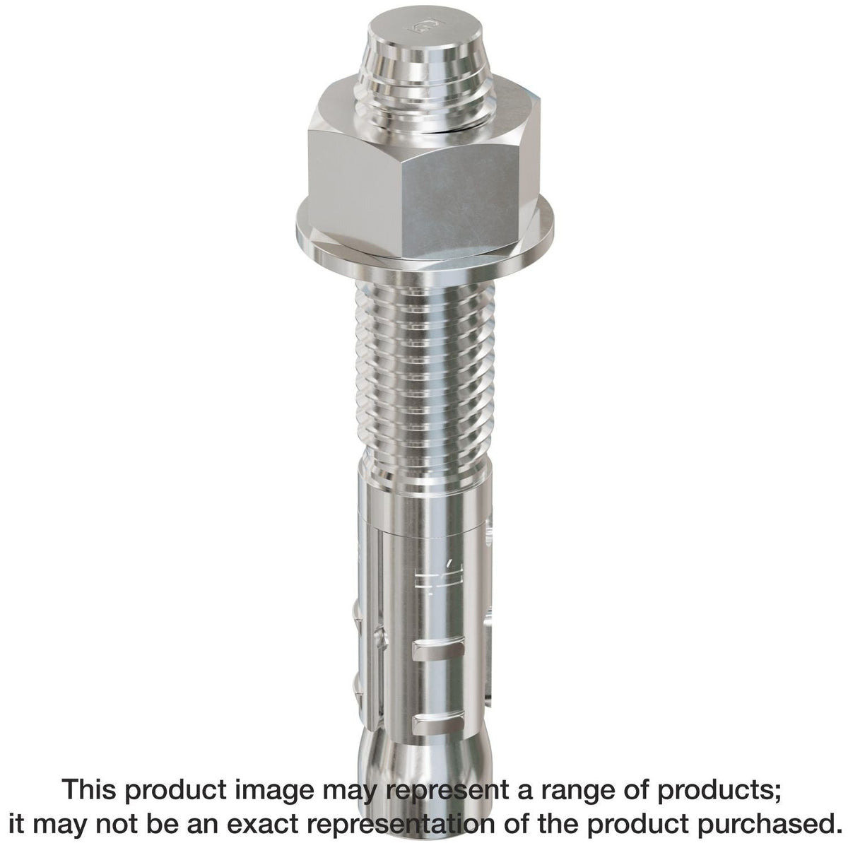 Simpson Strong-Tie STB2-754346SSR10 Strong-Bolt 2, 3/4-in. x 4-3/4-in. Type 316 Stainless-Steel Wedge Anchor, 10-Pack