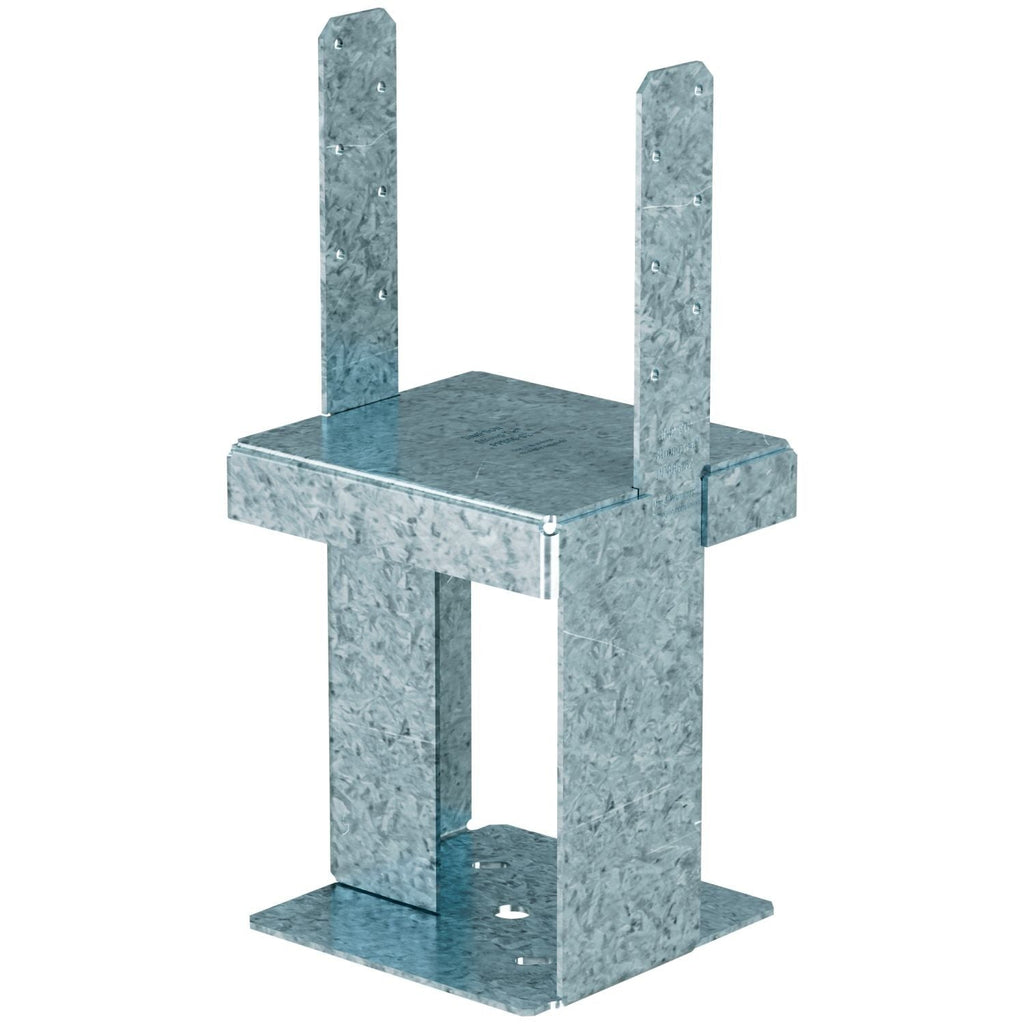 Simpson Strong-Tie PPB66-6Z PPBZ Porch Post Base for 6x6 Post and 6-in. Slab