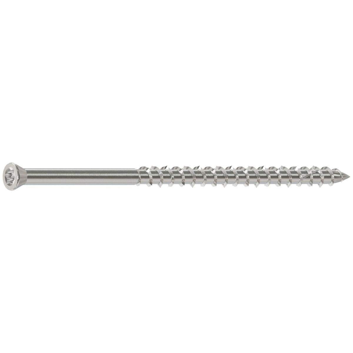 Simpson Strong-Tie S09350WP1 Deck-Drive DWP WOOD SS Screw, #9 x 3-1/2-in. T-20, Trim Head, Type 305, 1-lb.