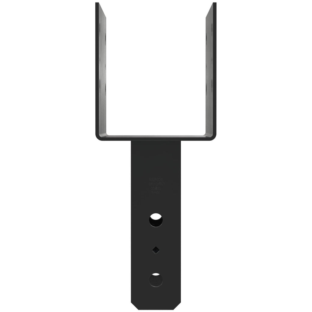 Simpson Strong-Tie CC66PC CCPC Black Powder-Coated Column Cap for 6x Beam, 6x Post