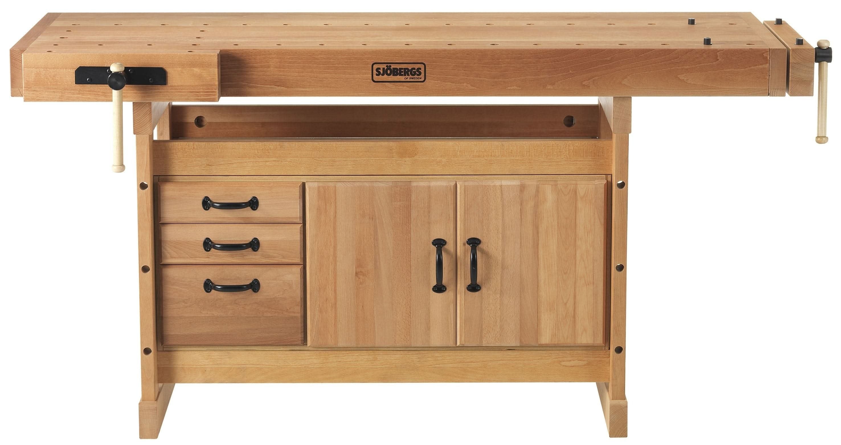 Sjobergs SJO-99937K Scandi Plus 1825 Workbench + SM03 Cabinet and Scandi Plus Accessory Kit