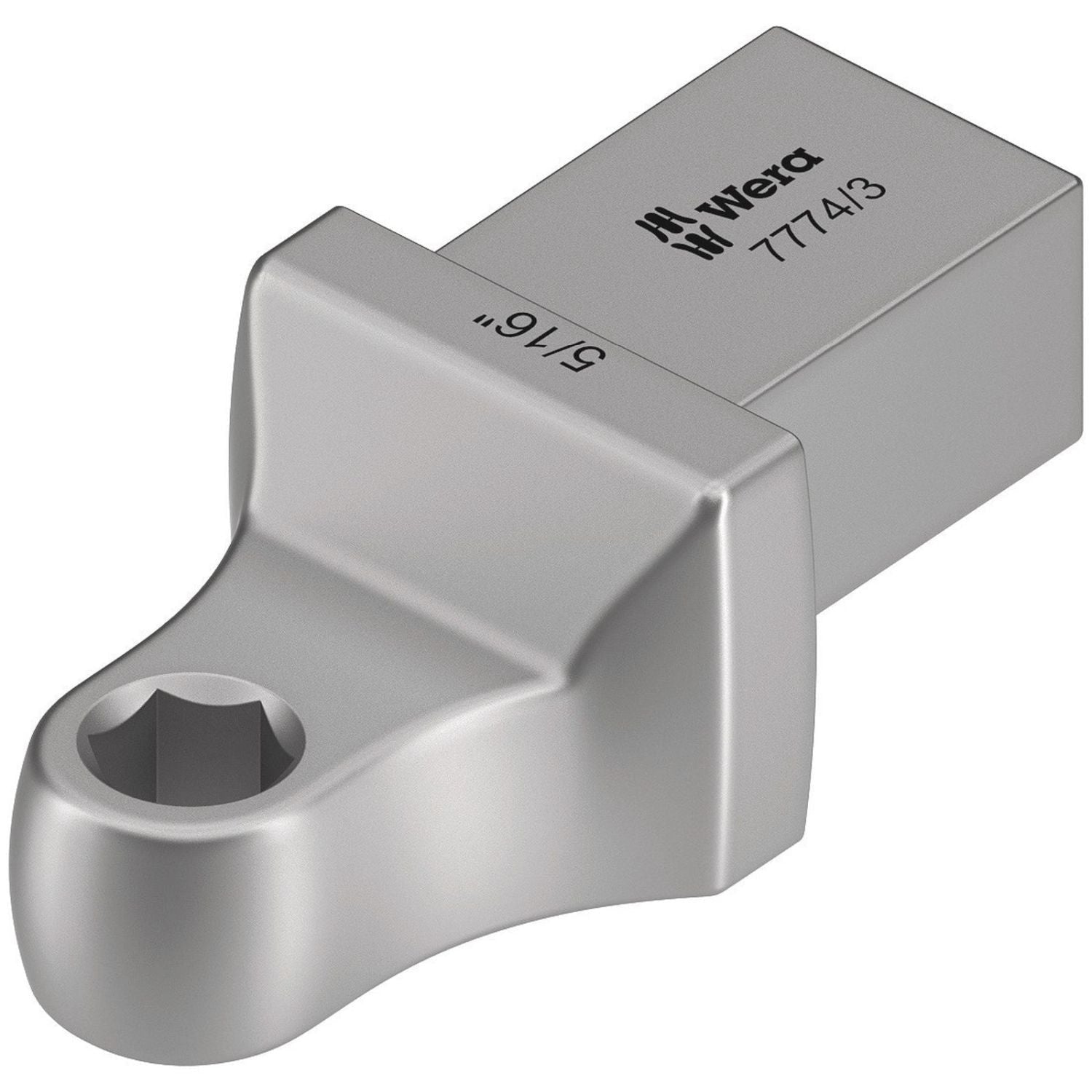 Wera 7774/3 Bit Adapter Insert, 5/16", 14X18-mm., 14X18x5/16-in.x58-mm.