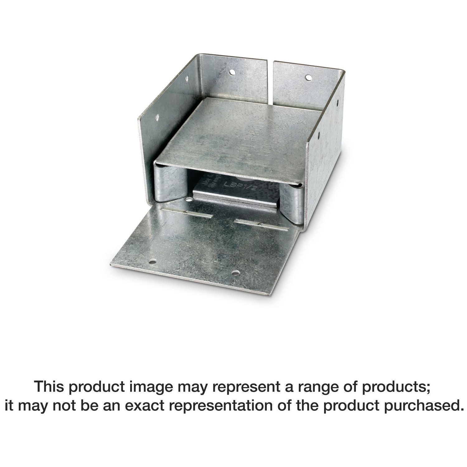 Simpson Strong-Tie ABW7-7Z ABW ZMAX Galvanized Adjustable Standoff Post Base for 7-1/8-in. x 7-1/8-in. Post