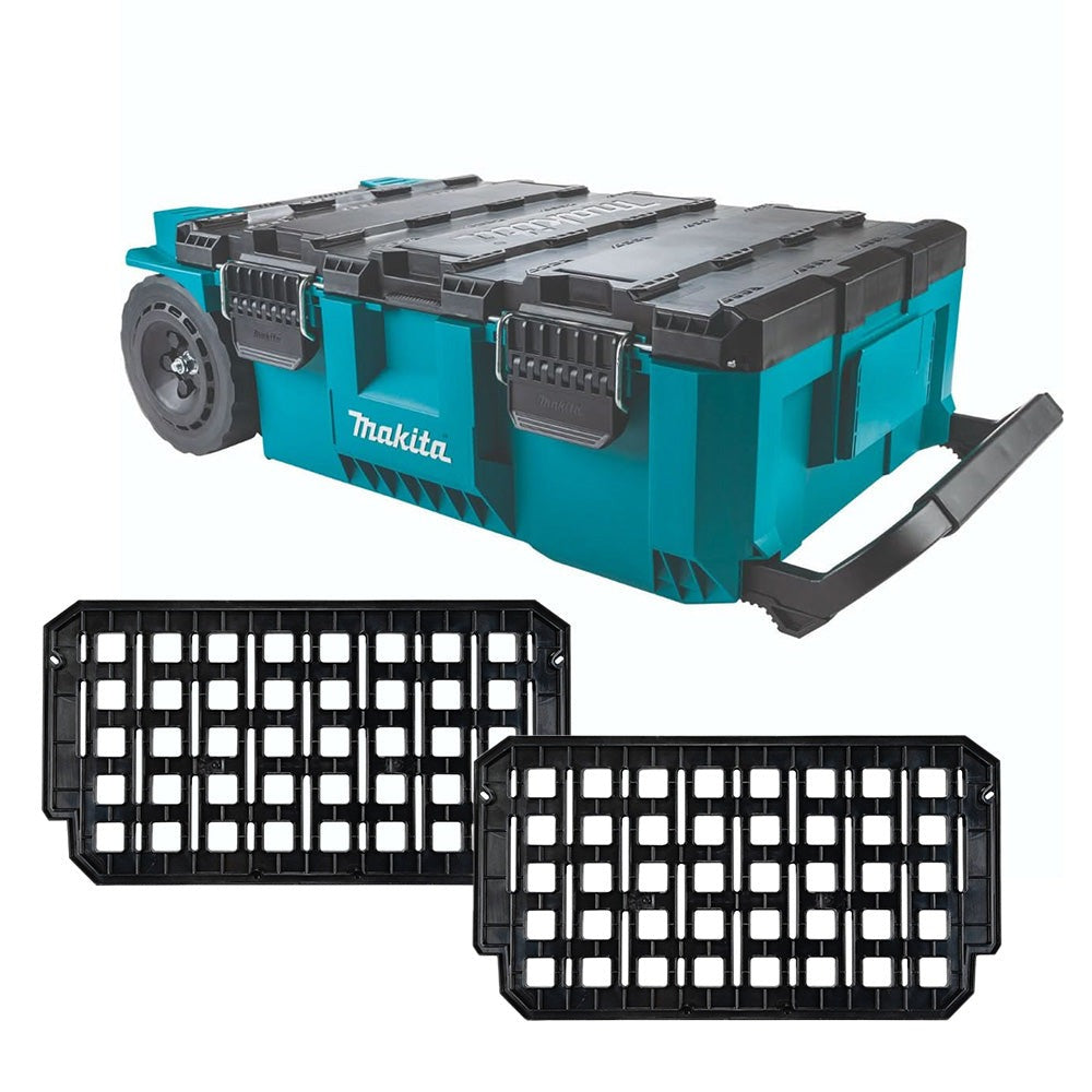Makita T-90009 MAKTRAK Rolling Tool Chest with Molle 10-in. Panel Divider 2-Pk