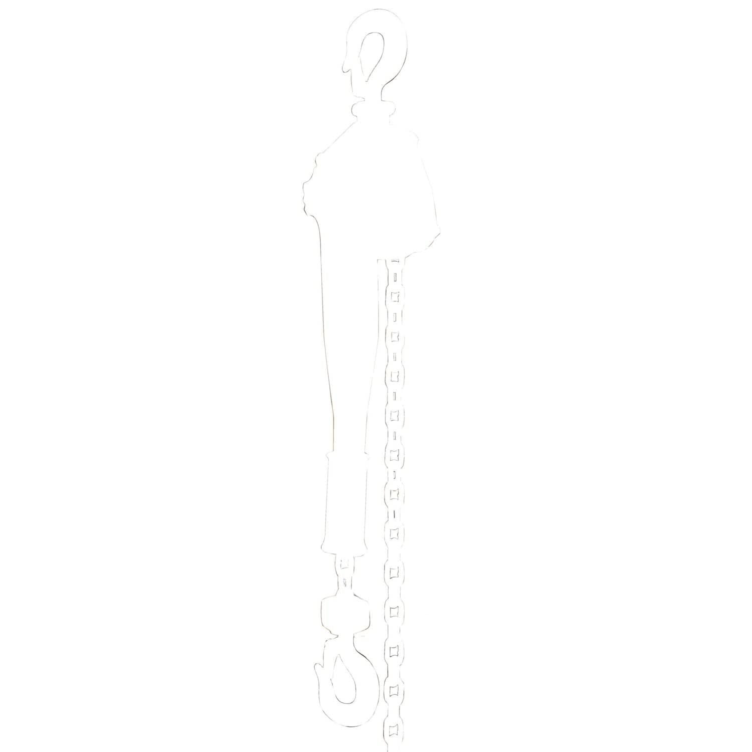 Jet Tools 287402 JLP-A Series 1-1/2 Ton Lever Hoist, 15' Lift