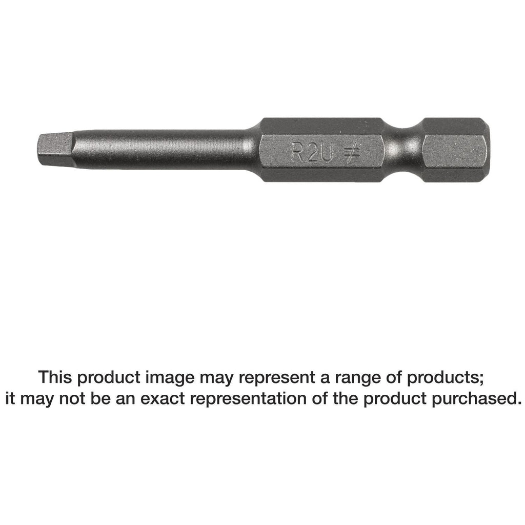 Simpson Strong-Tie BIT2SU-2-RC3 #2 Square, Undersized-Drive 2-in. Power Bit, 3-Pack