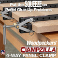 Woodpeckers ClampZILLA 3.0 50-in. 4-Way Panel Clamp for Glue-Ups (CLPZ-50-1-22)