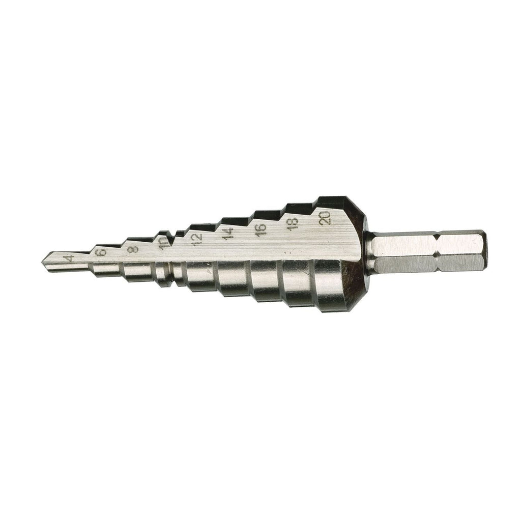 Wera 843 Stepped Drill Bit, 4-20-mm., 75-mm.