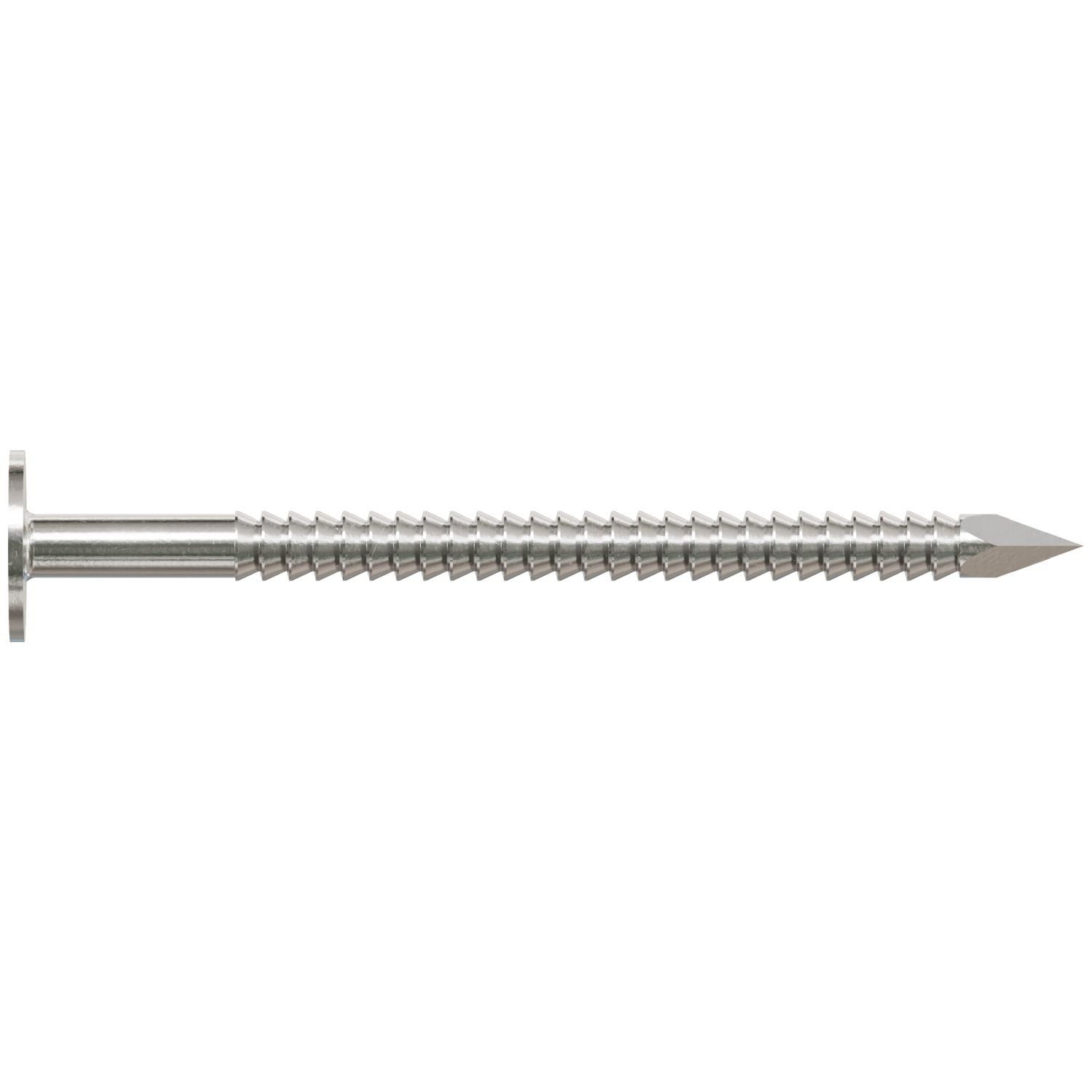 Simpson Strong-Tie S611ARNB Roofing Nail, Annular Ring Shank, 2-in. x .120-in. Type 304 Stainless Steel, 25-lb.