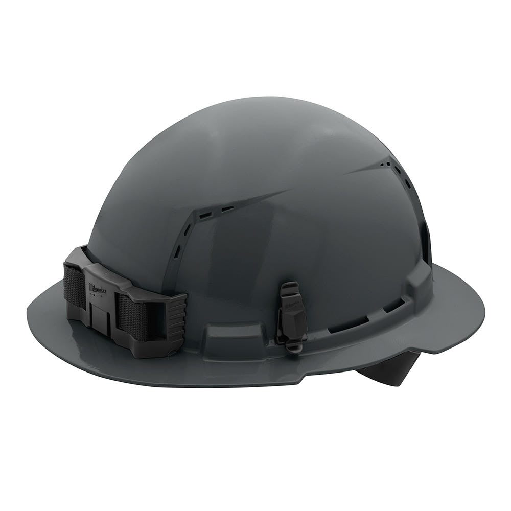 Milwaukee Full Brim Vented Hard Hat with 4PT Ratcheting Suspension Type 1 Class C