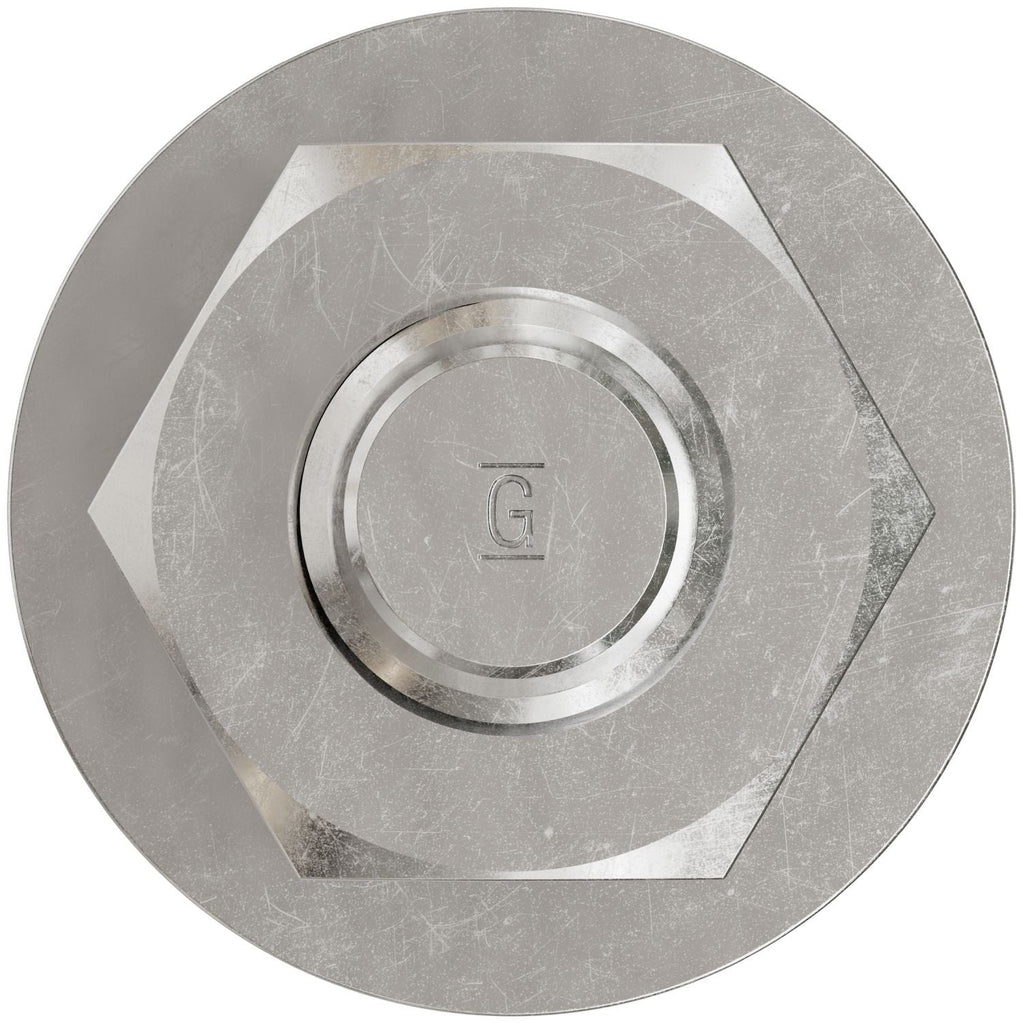 Simpson Strong-Tie STB2-50434S6F25 Strong-Bolt 2, 1/2-in. x 4-3/4-in. Type 316 Stainless-Steel Wedge Anchor, Fully Assembled, 25-Pack