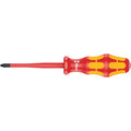 Wera 162 Is Ph VDE Insulated Screwdriver With Reduced Blade Diameter For Phillips Screws, Ph 2x100-mm.