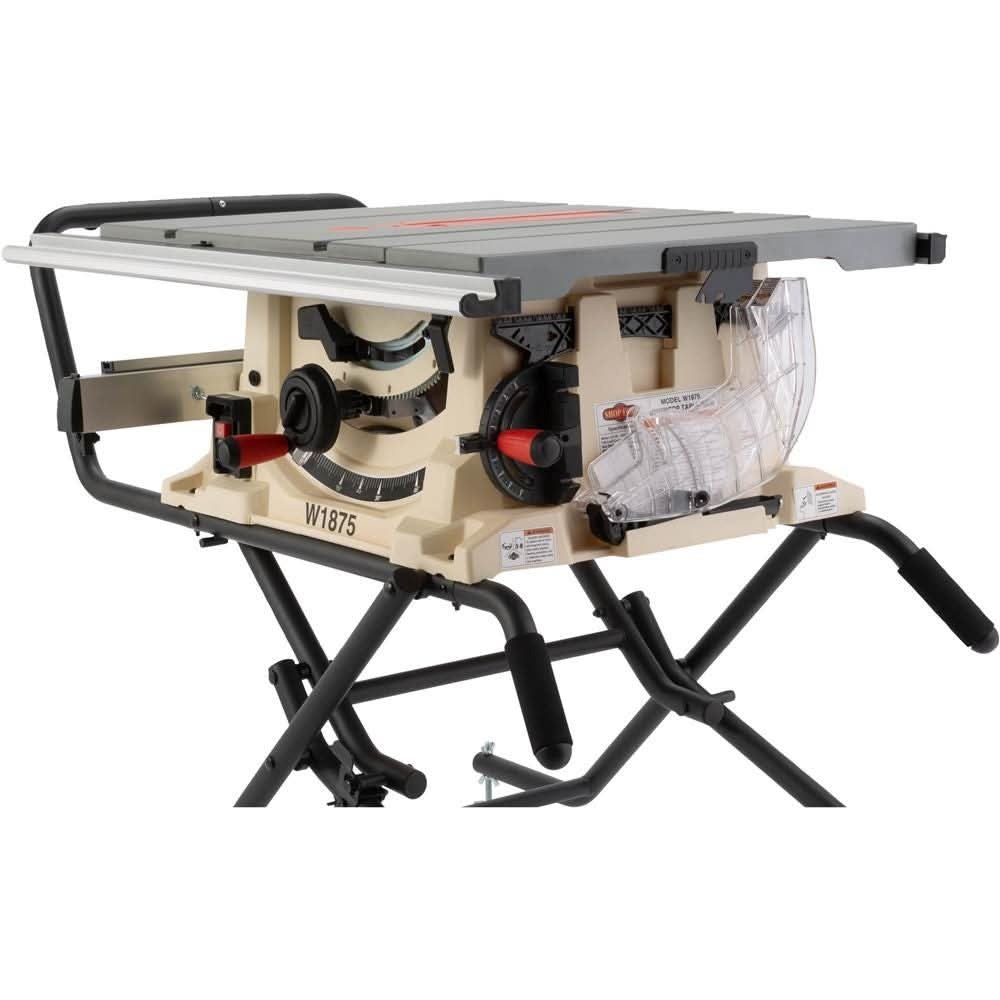 Shop Fox W1875 2HP Benchop Table Saw with Stand