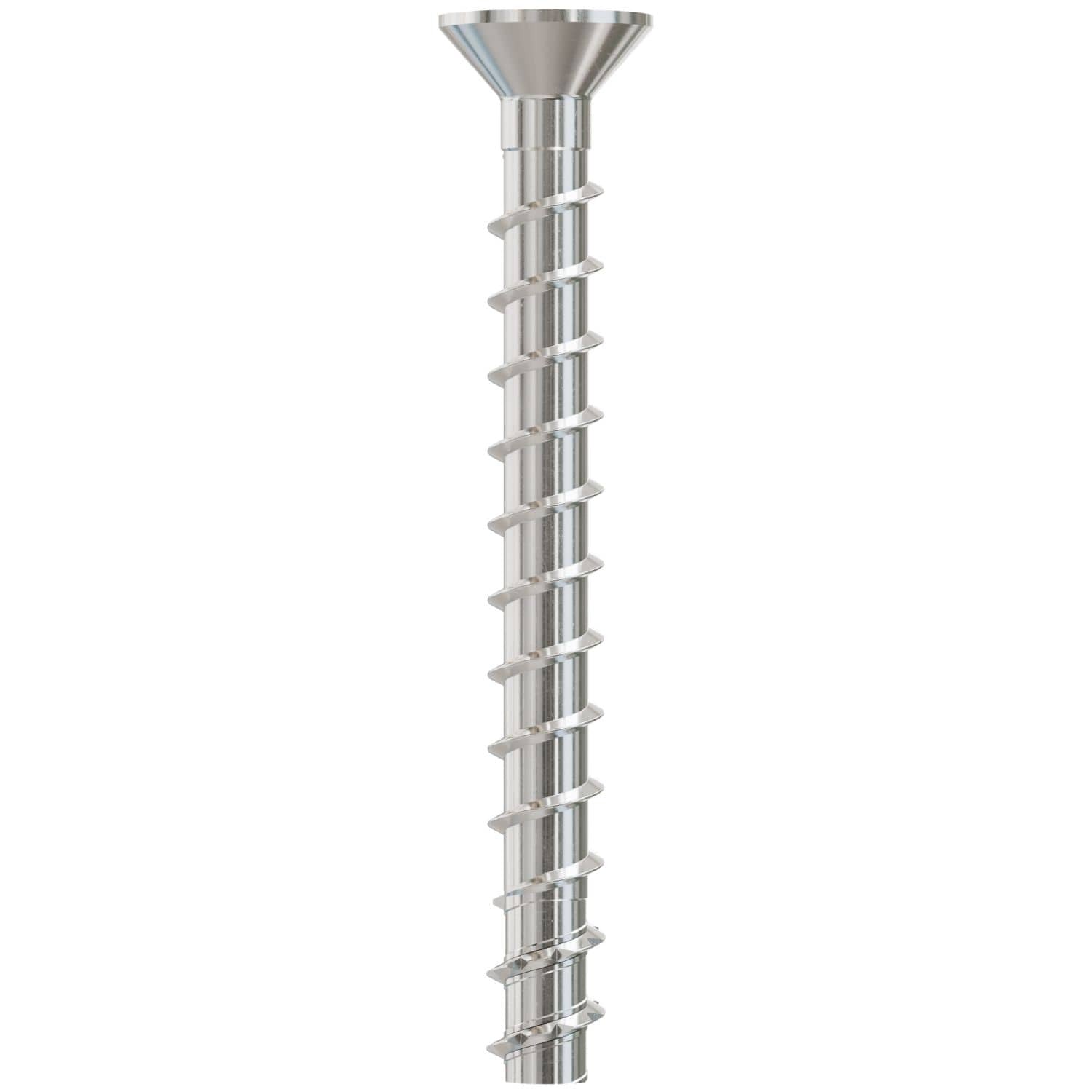 Simpson Strong-Tie THDC25300CS6SS Titen HD 1/4-in. x 3-in. Type 316 SS Countersunk Head Heavy-Duty Screw Anchor, 25-Pack