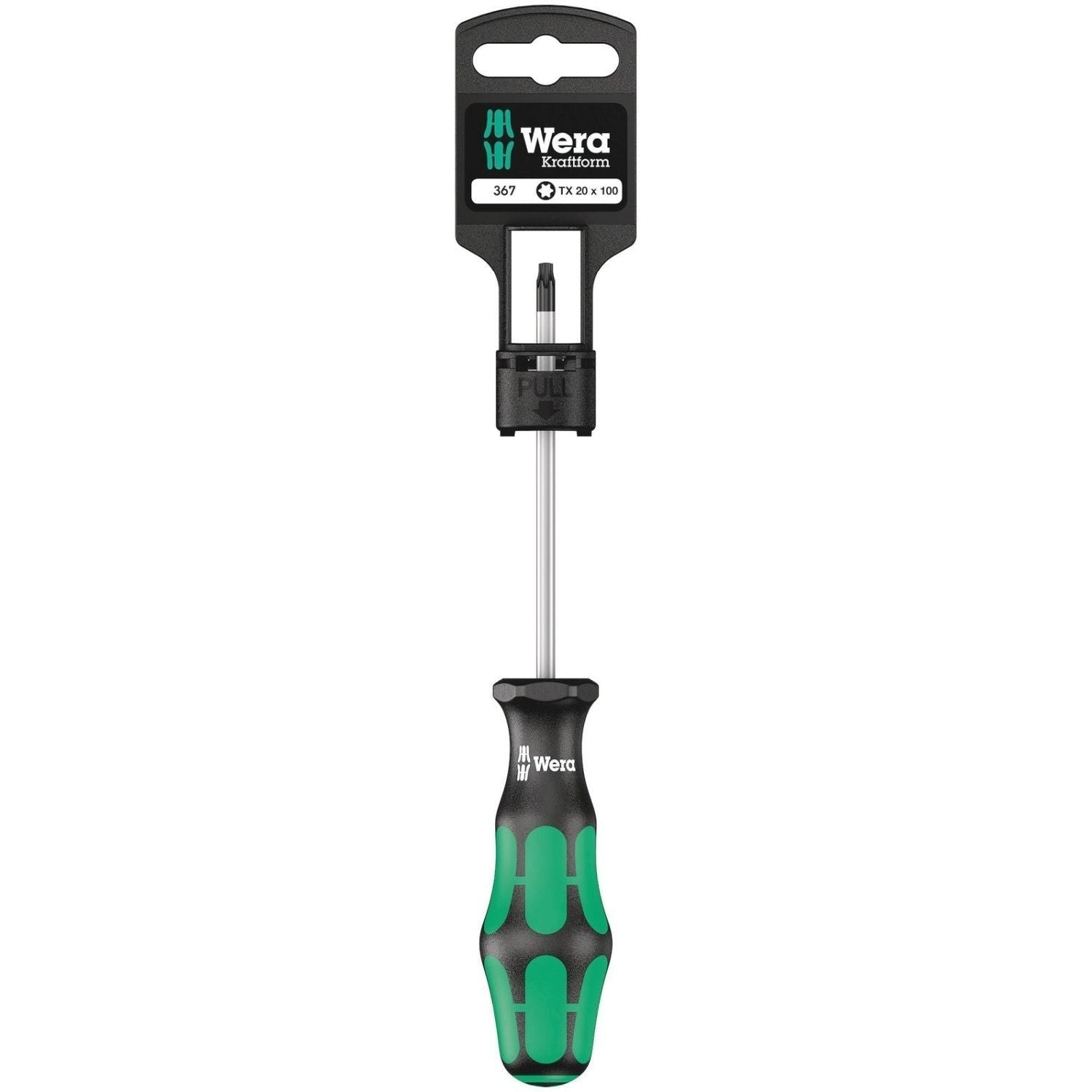 Wera 367 SB Screwdriver For Torx Screws, Torx 20x100-mm.
