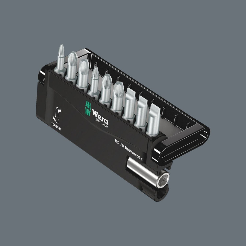 Wera Bit-Check 10 Universal 4, 10-Pieces