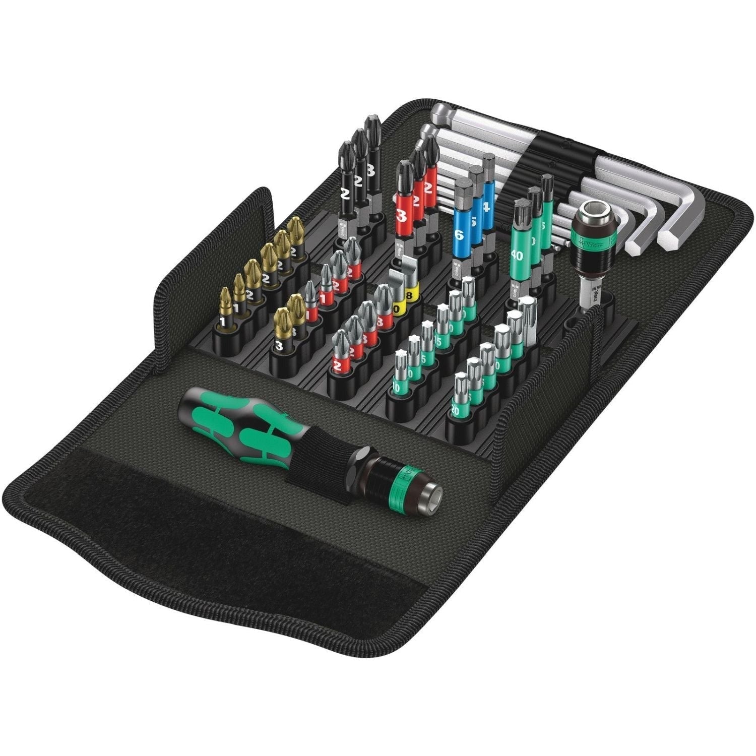 Wera Kraftform Kompakt 100, 52-Pieces