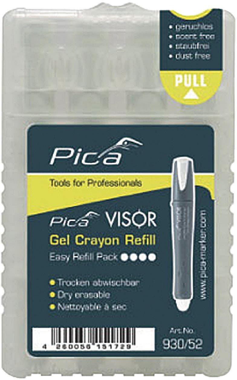 Pica 930/52 White Dry Erase Refill, 4-Pack