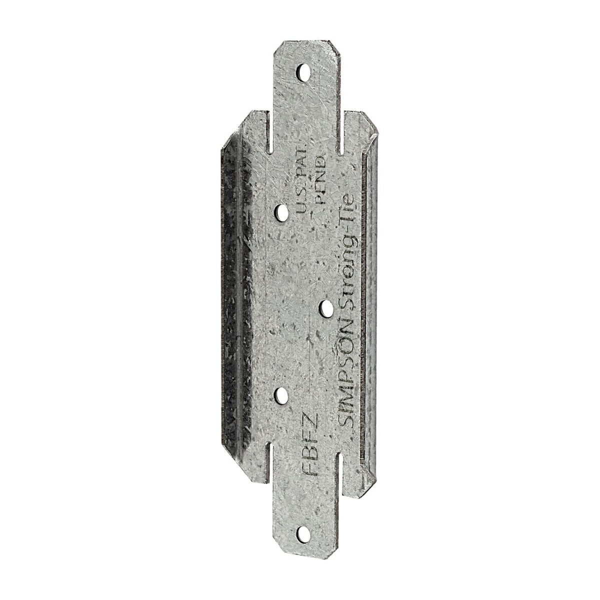 Simpson Strong-Tie FBFZ FBFZ ZMAX Galvanized Flat Rail Fence Bracket for 2x4